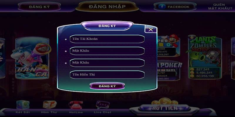 Trở thành hội viên tại cổng game chỉ với 4 bước nhập liệu