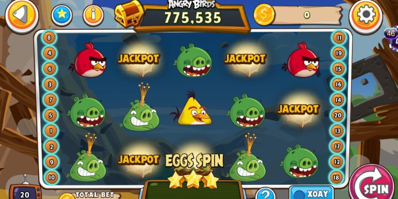 Hướng dẫn cách chơi Angry Birds Slots 789Club